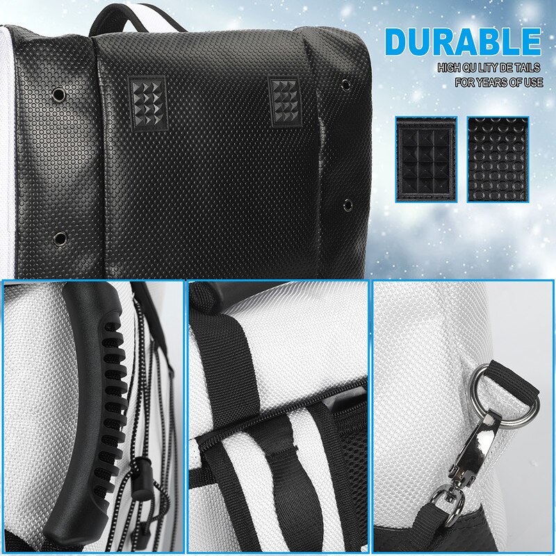 Soarowl bota saco botas de esqui e botas snowboard saco mochila de acampamento excelente para viagens com exterior à prova dwaterproof água &amp; sacos inferiores