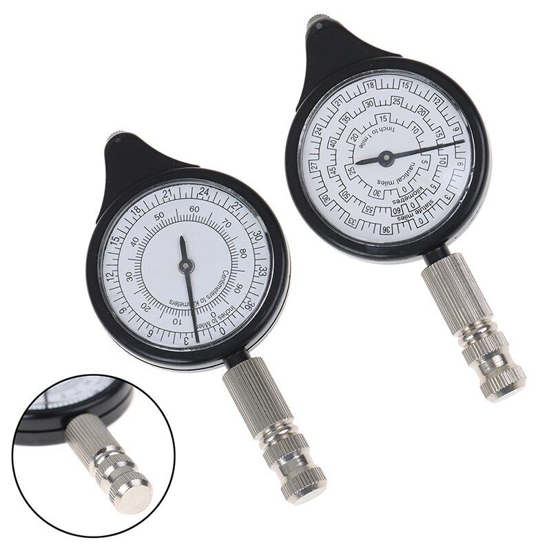 1Pc Brand Kilometerteller Multifunctionele Kompas Curvometer Met Afstandsmeter Kaart Kilometerteller