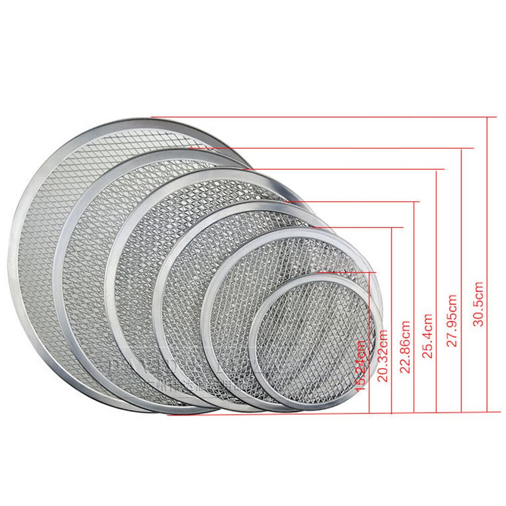 Abfp pyöreä pizzauuni uunipelti grilli ritilä nonstick mesh net