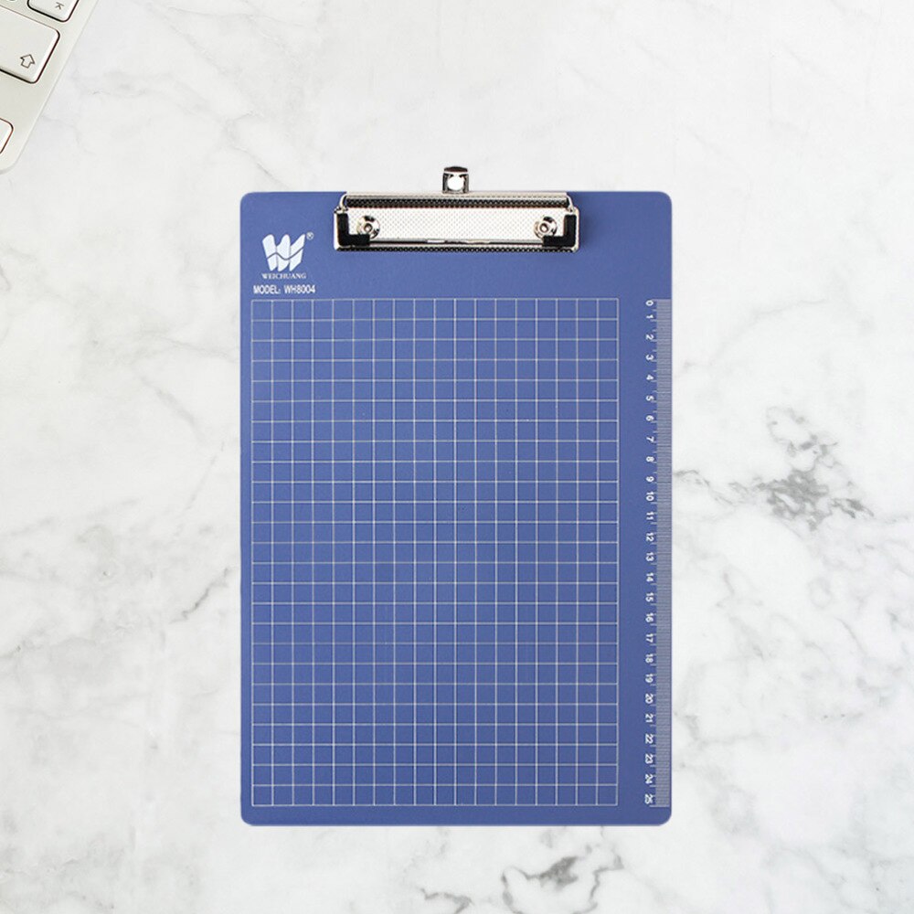 3pcs Writing Clip Board Hanging Menu Order Writing Board Holder for Writing Use A4 (Blue): As Shown