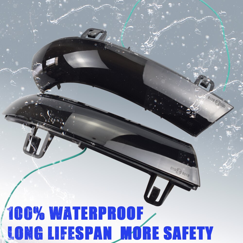 Dynamiczny przekaźnik tylny kierunkowskaz w lusterku migacz robić VW golf 5 plus Jetta MK5 Passat B6 EOS płynący światło kierunkowskazu doprowadziło