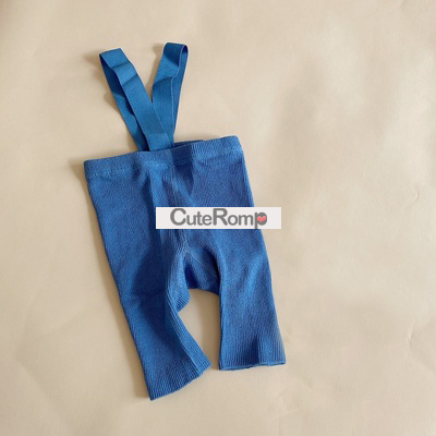 Sommer Baby Strumpfhose Junge Mädchen Kleidung Solide Gamaschen Hohe Elastizität Baumwolle Baby Zubehör Kleinkind rippen Gamaschen: Blau fest / 6-12M