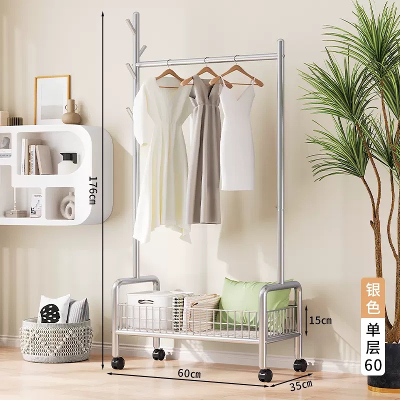 Appendiabiti in tessuto metallico di alta qualità appendiabiti in tessuto d'acciaio appendiabiti per telecamera da letto con gancio per appendiabiti da pavimento: Luce Verde