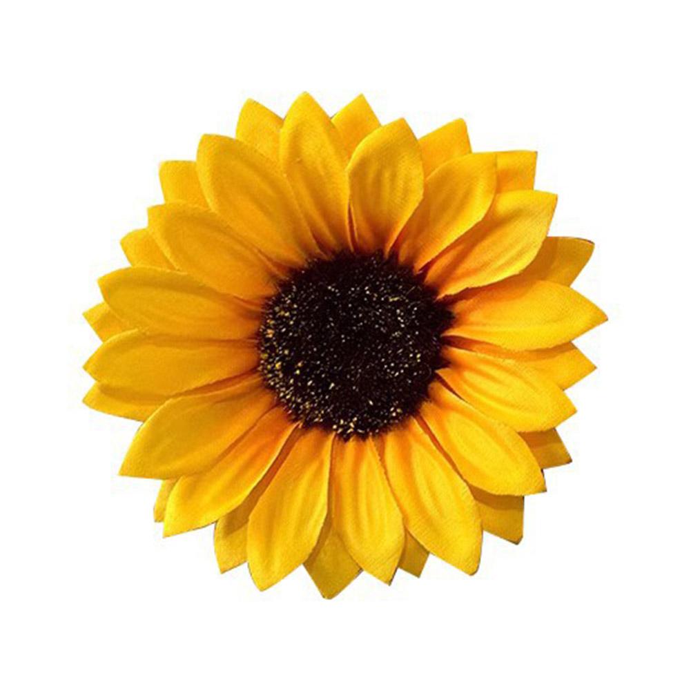 Épingles à cheveux tournesol jaune pour filles, pince à cheveux douce, pinces latérales, outils de coiffure, photo de voyage, accessoires pour cheveux bohèmes