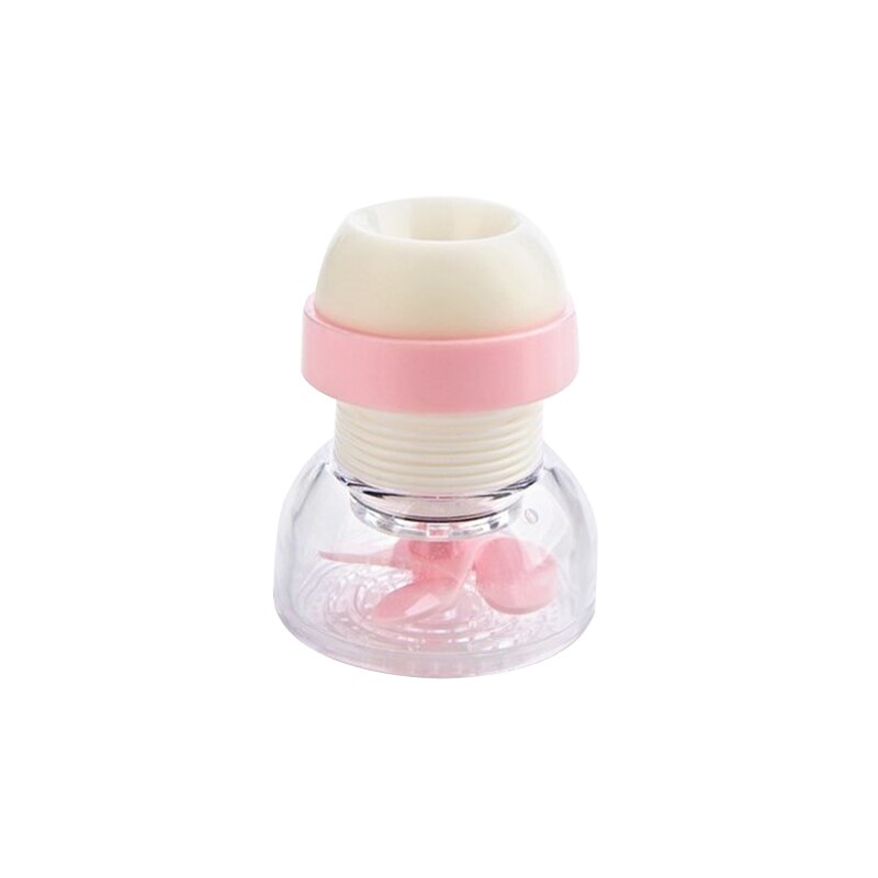 Meyjig 1pc køkkenbesparende dyse vandhane stik vandhane forlænger vand 360 graders justerbart brusertilbehør: Lyserød