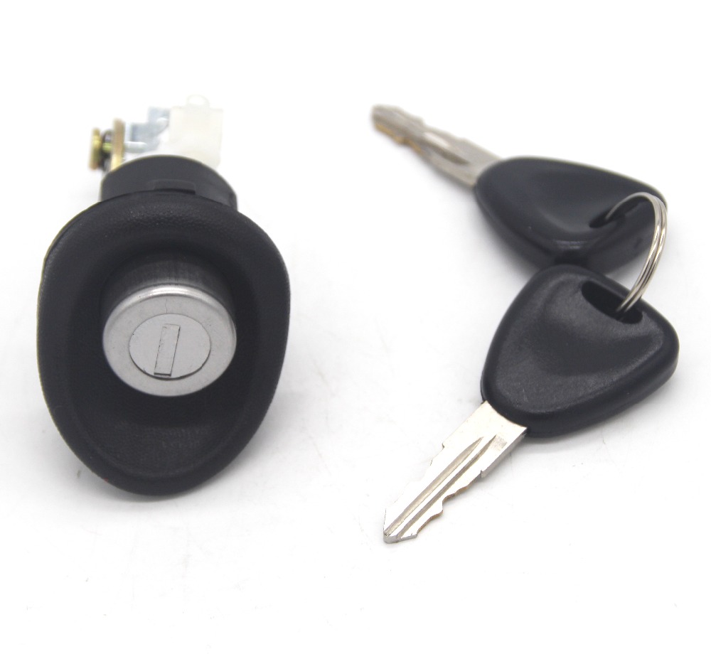 7701367940 Achterklep Kofferbak Terug Slot Met Twee Sleutels Voor Renault Twingo Logan