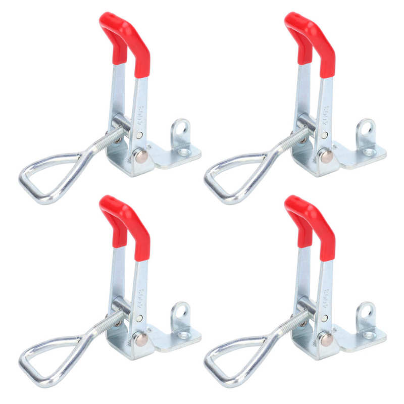 Zinc Plating Toggle Clamp Triangular Shaped Lever Quick Fixture Toggle Clamp for Mechanical Equipment Manufacturing