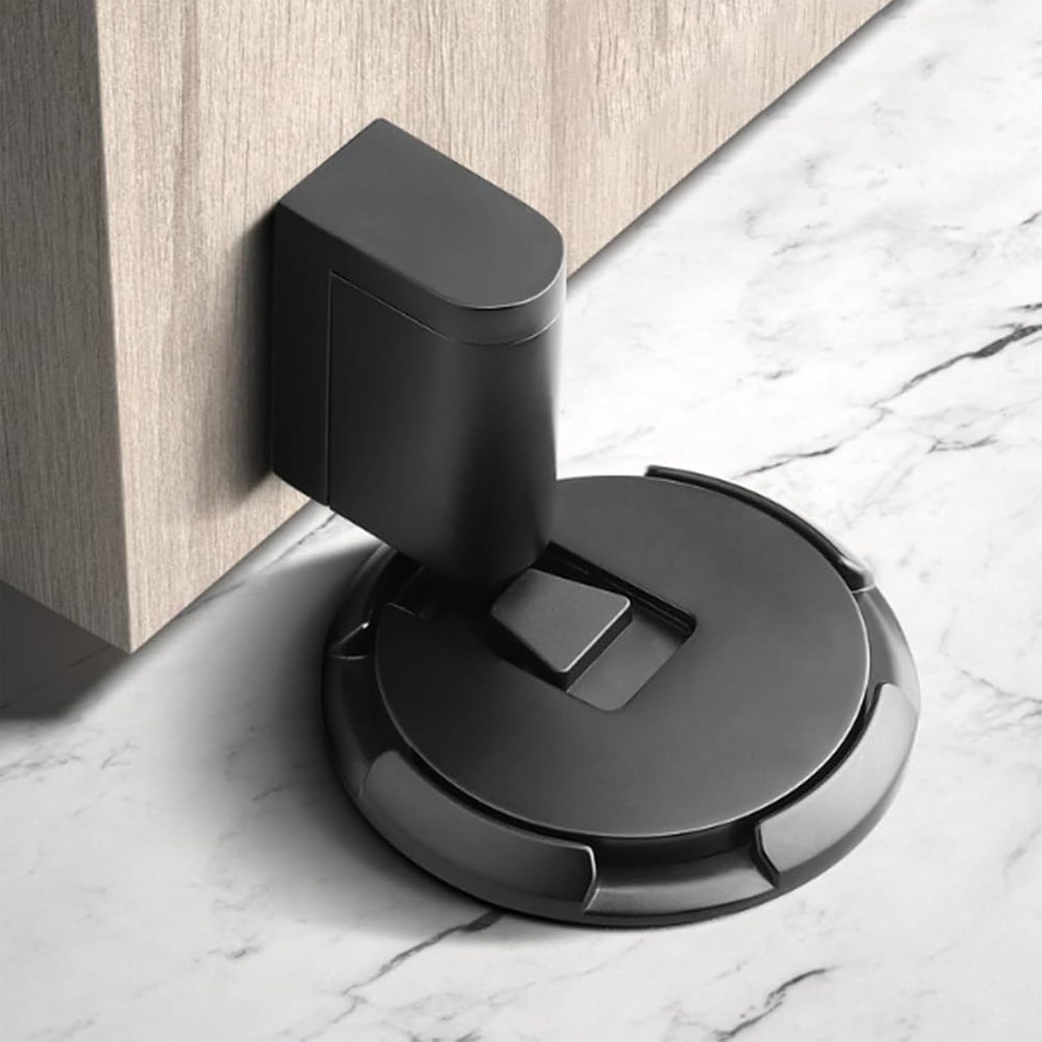 Tope de puerta magnético de alta resistencia, Tope de puerta mecánico, soporte de puerta ajustable, pegatina sin perforación, herrajes para puertas de muebles, 2025: Verde militar