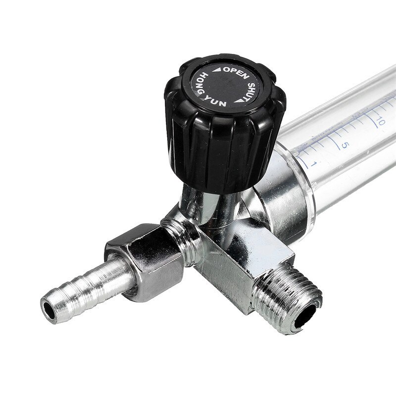 7mm 1/4pt 0.15 mpa mig flowmåler gas argon ar /co2 regulator svejsesvejsning