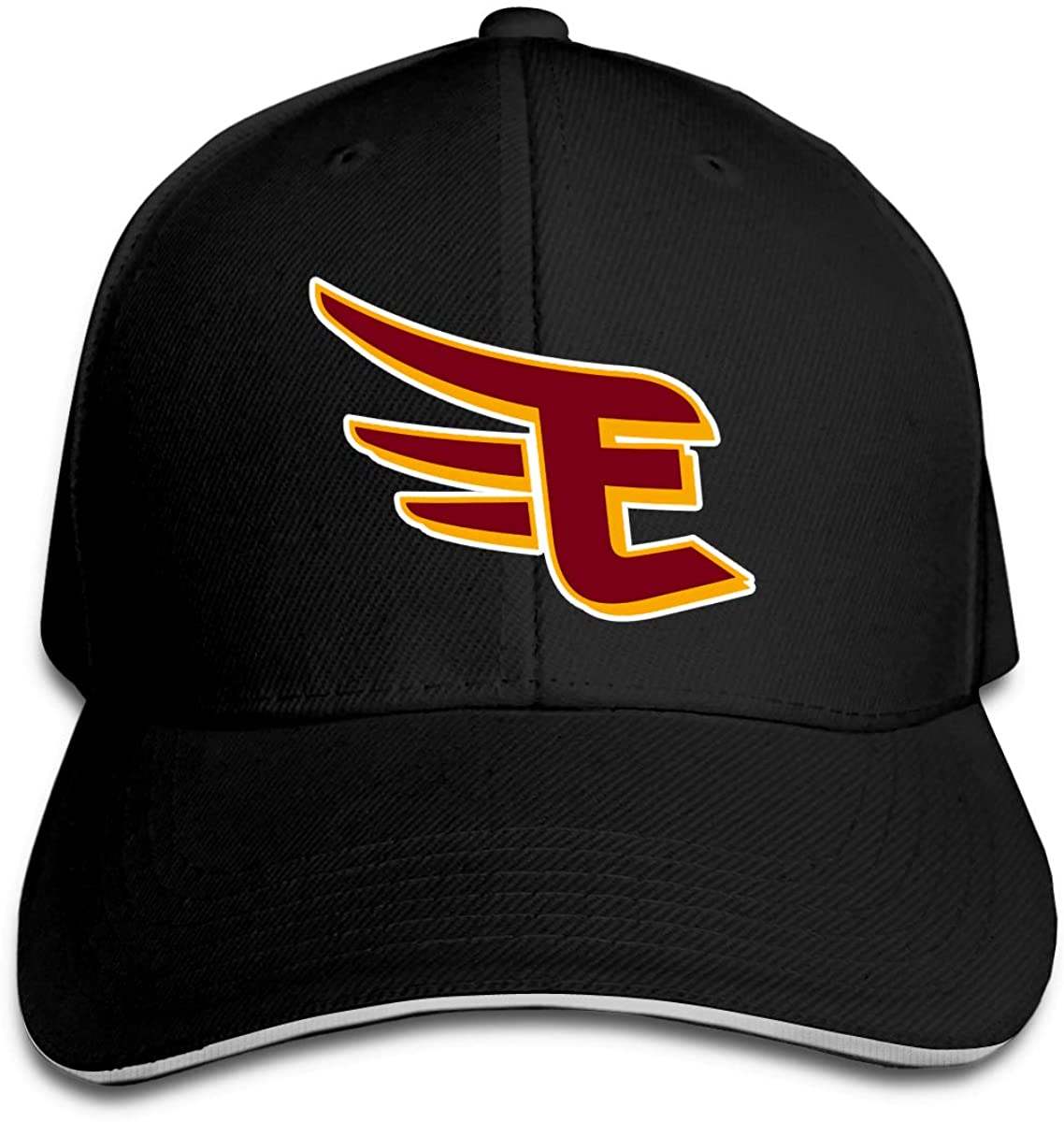 Tohoku Rakuten Golden Eagles Baseball Cap Adjustable Trucker Hat: Black