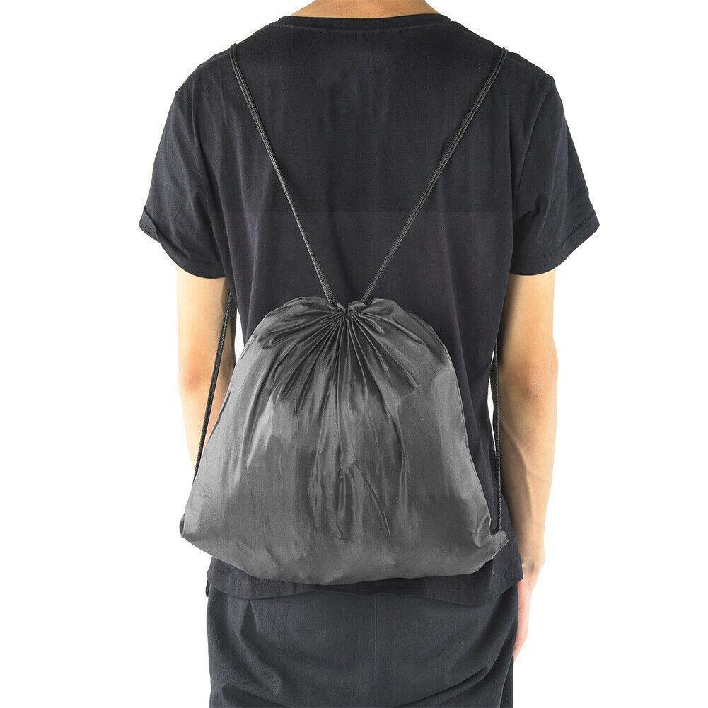 Waterproof Sport Bag Drawstring Sack Sport Fitness Swimming Bags Shopping Backpack Basketball Yoga Bags Travel Outdoor Beac G6e4