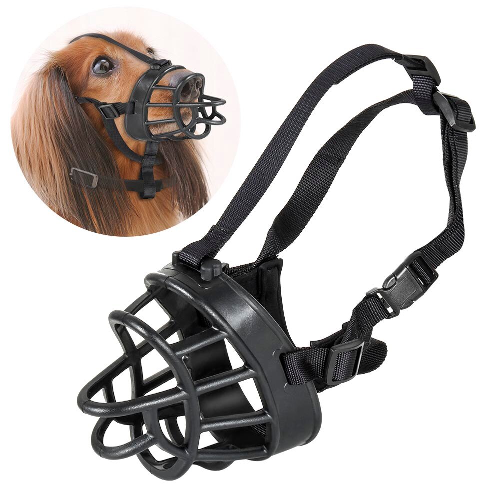 Bozal de silicona suave para Perro fuerte, correas ajustables antimordeduras, productos para mascotas, bozales cómodos para perros,