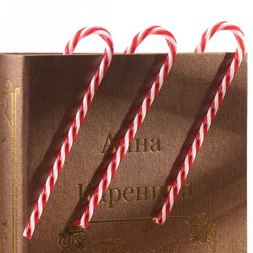 6PCS/Pack Christmas Cane Candy House Decoration Christmas Decorations For Tree Year Decoration