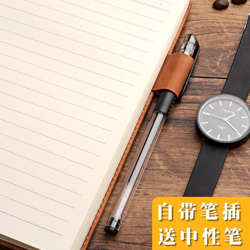 KLW A5 Notebook Thick Business Notepad Meeting Record Notebook Student Diary Stationery 1PCS