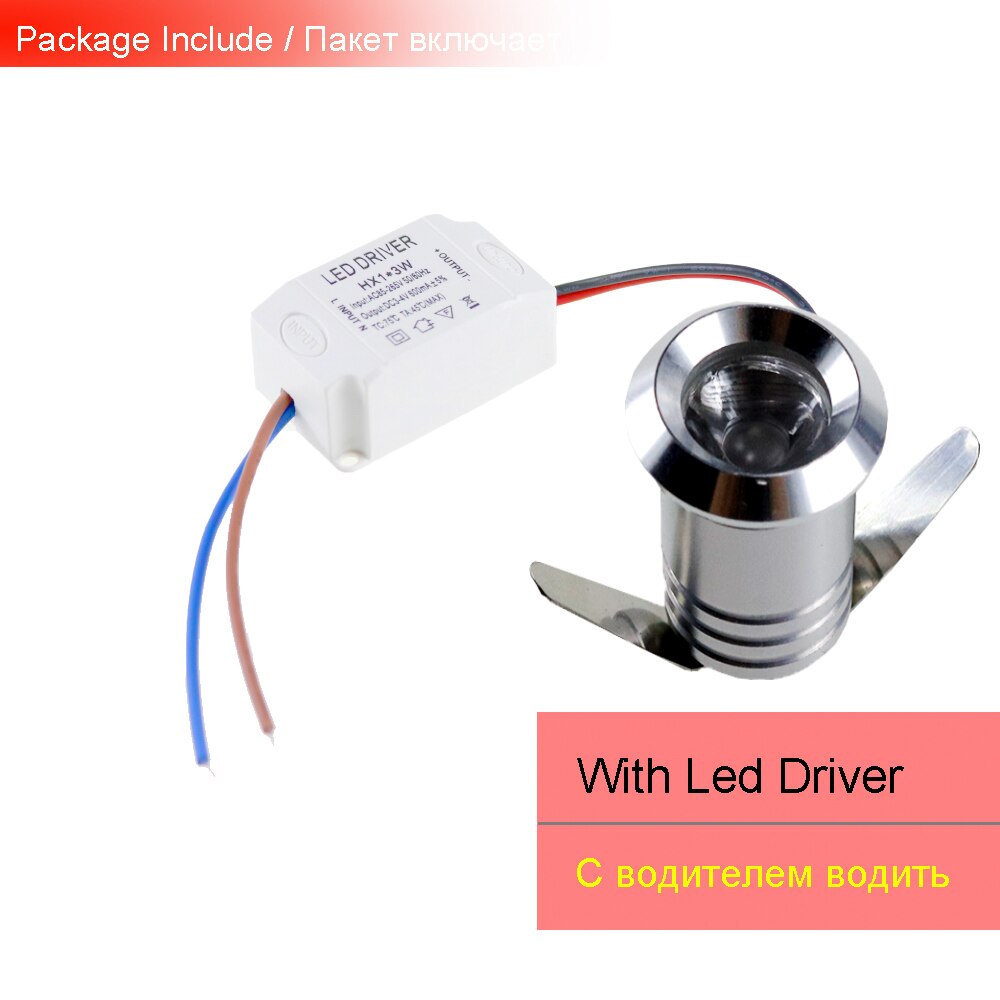 10pcs Mini LED Spotlight cabinet led spot light ceiling lamp 1W 3W 7 colors closet light 24*27*18mm AC110V 220V Fast ship IQ