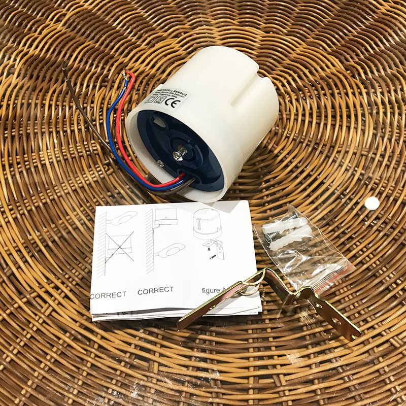 Waterproof outdoor automatic street light control switch 25A sensor switch controller 220V photoelectric light senser adjustable