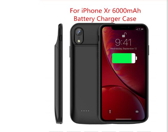 Battery Charger Case 5000mAh For iPhone 11 11 Pro 11 Pro Max Case For iPhone Xr X Xs Max 6 6s 7 8 Plus Power Bank Battery Case: Army Green