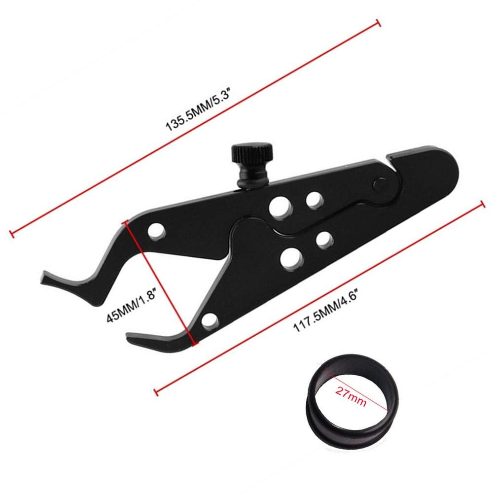 Universal CNC Motorcycle Cruise Control Throttle Lock Assist Motorbike Throttle Control Lock Hand Grips Assist Part