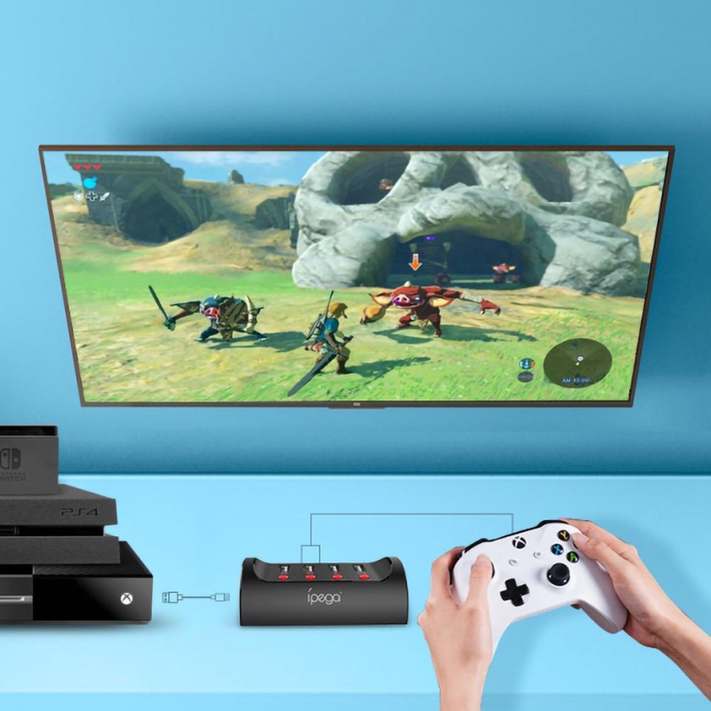 Mouse Keyboard Adapter FPS Games Playing Converter For PS4 For Xbox One For Switch