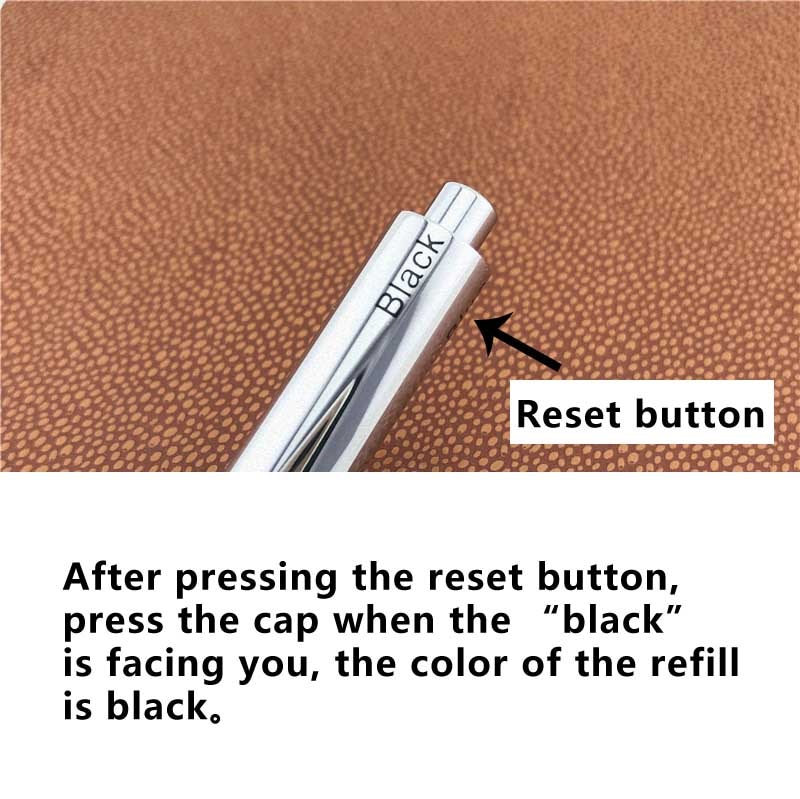 luxury ballpoint pens writing School Office supplies student Multifunctional pen 3 ink colors in 1 for customer colleague