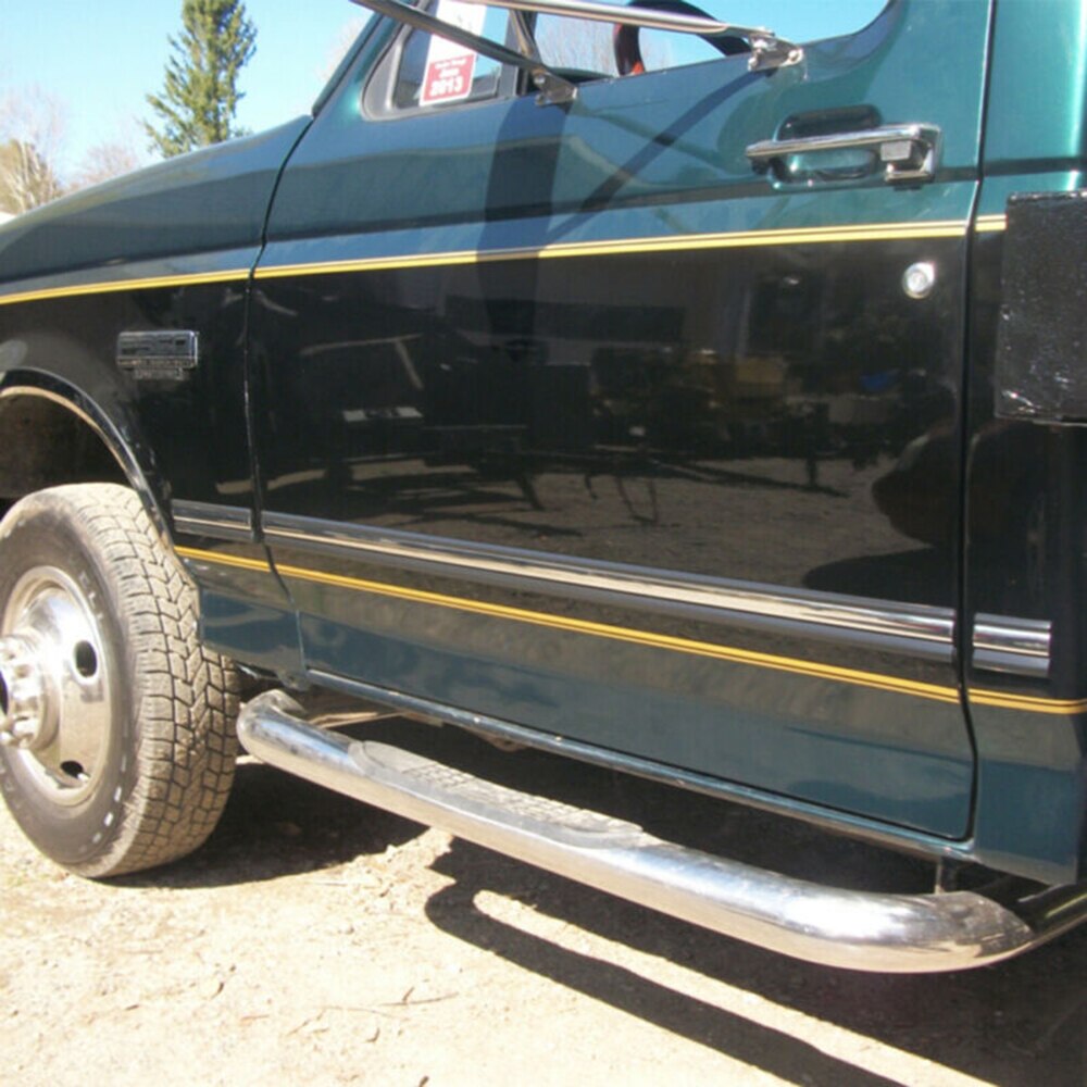 Side Tailgate Car strip Strip Silver Decoration Trucks 3CM*300CM Chrome