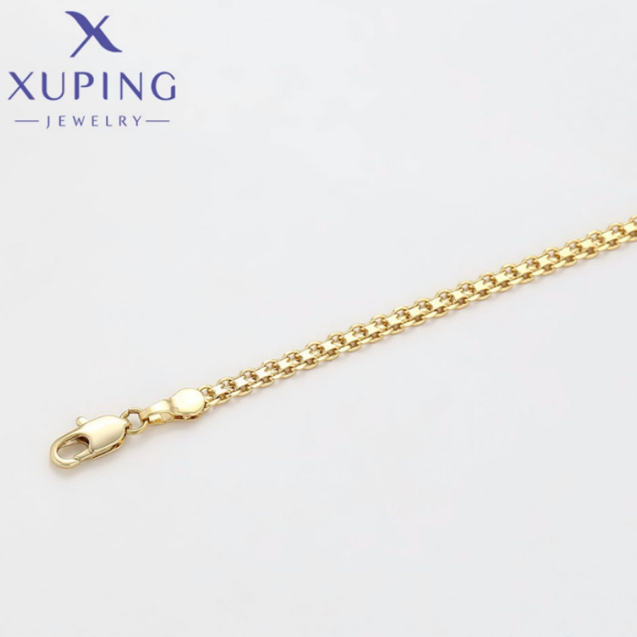 Xuping Sieraden Trendy Prachtige Elegante Stijl Damesarmbanden Licht Goud Kleur Verjaardag Kerst Meisje Cadeau X 000979197