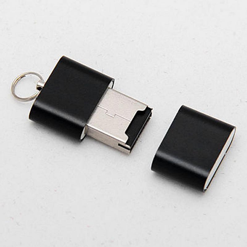 Leitor de Cartão Mini USB Leitor de Cartão de Interface USB 2.0 de Alta Velocidade Ultra Pequeno Mini USB Para Micro SD TF Móvel cartão de Memória do telefone #25