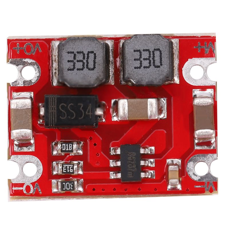 DC-DC automatic buck-boost module 2.5V-15V to 3.3V 5V fixed output Small-sized power module