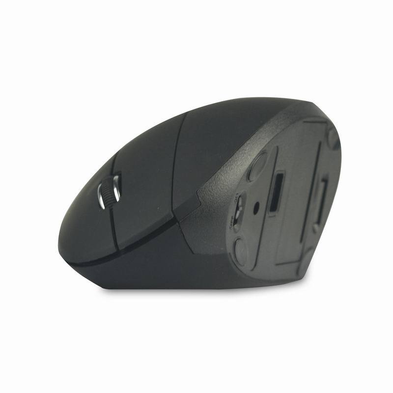 Left Right Hand Mouse Vertical Ergonomic Wireless with Bluetooth Double Mode Mouse Computer PC Mice Rechargeable Gaming Mouse
