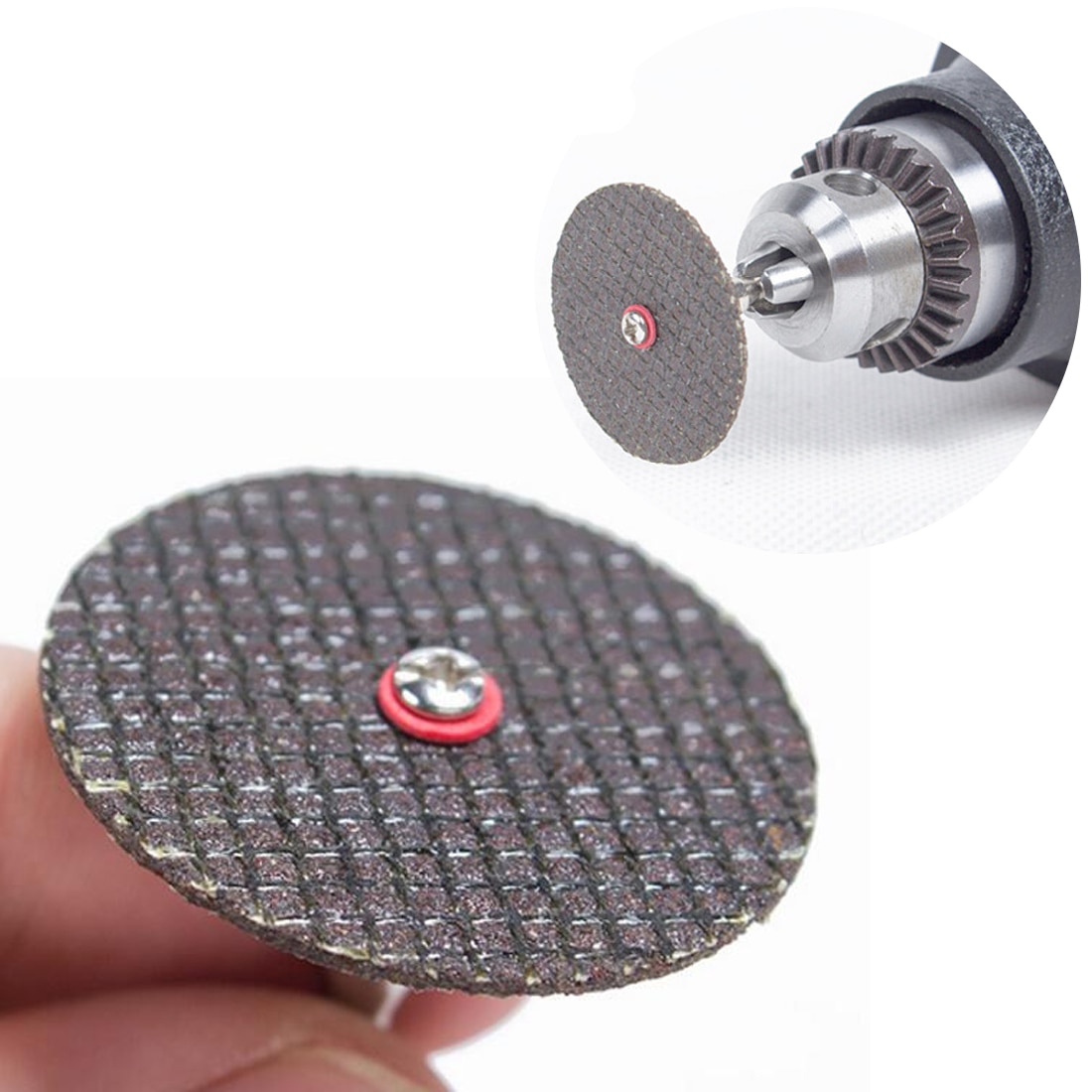 30Pcs 32mm Dremel Accessories Resin Fiber Abrasive Tool Cutting Discs Cut Off Wheel Sanding Discs Rotary Dremel Cutting Tool