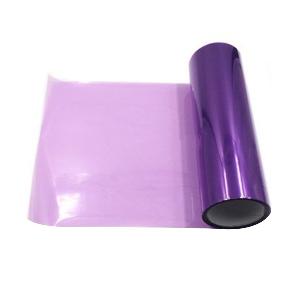 30 x100cm auton ajovalojen väriä vaihtava kalvo jarruvalo tarra takavalon värikalvo auton valokalvo auton kalvo: Violetti
