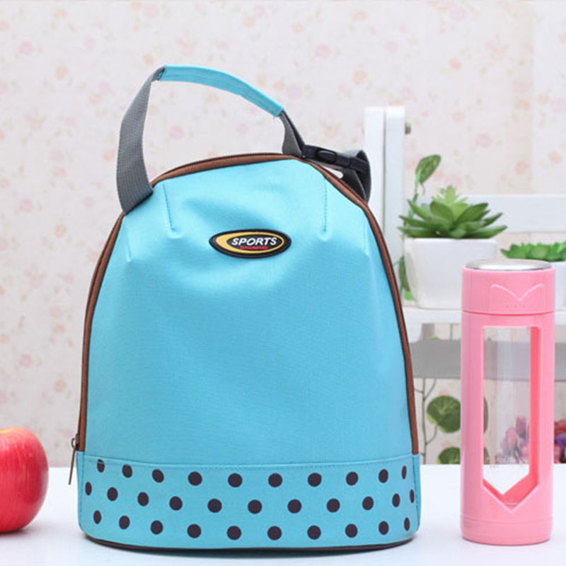Multifunctional Portable Mother feeding bottle Bag portable Single Backpack Heat Insulation bag Insulation Bag Feeding Bottle: Insulation Bags Blue