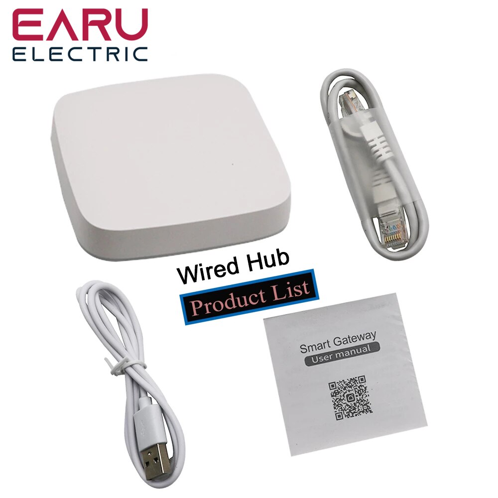 Tuya Smart ZigBee Heizkörper Antrieb TRV Programmierbare Thermostatventil App Remote Temperatur Controller Unterstützung Alexa: 1 Wired Hub