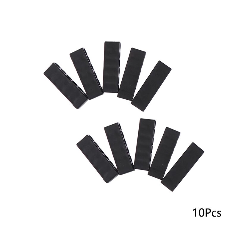 10Pcs Set 6/10/12 Holes Hex Shank Drill Bit Stand Storage Case Screwdriver Holder Plastic Organizer Container Box: 10Pcs 6Hole