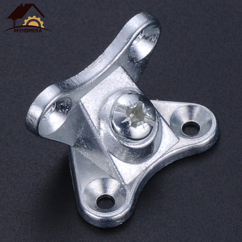 Myhomera 2Pcs Removable Corner Code Right Angle L Shape Bracket Support Connector Holder Furniture Reinforced Thicken 90 Degree