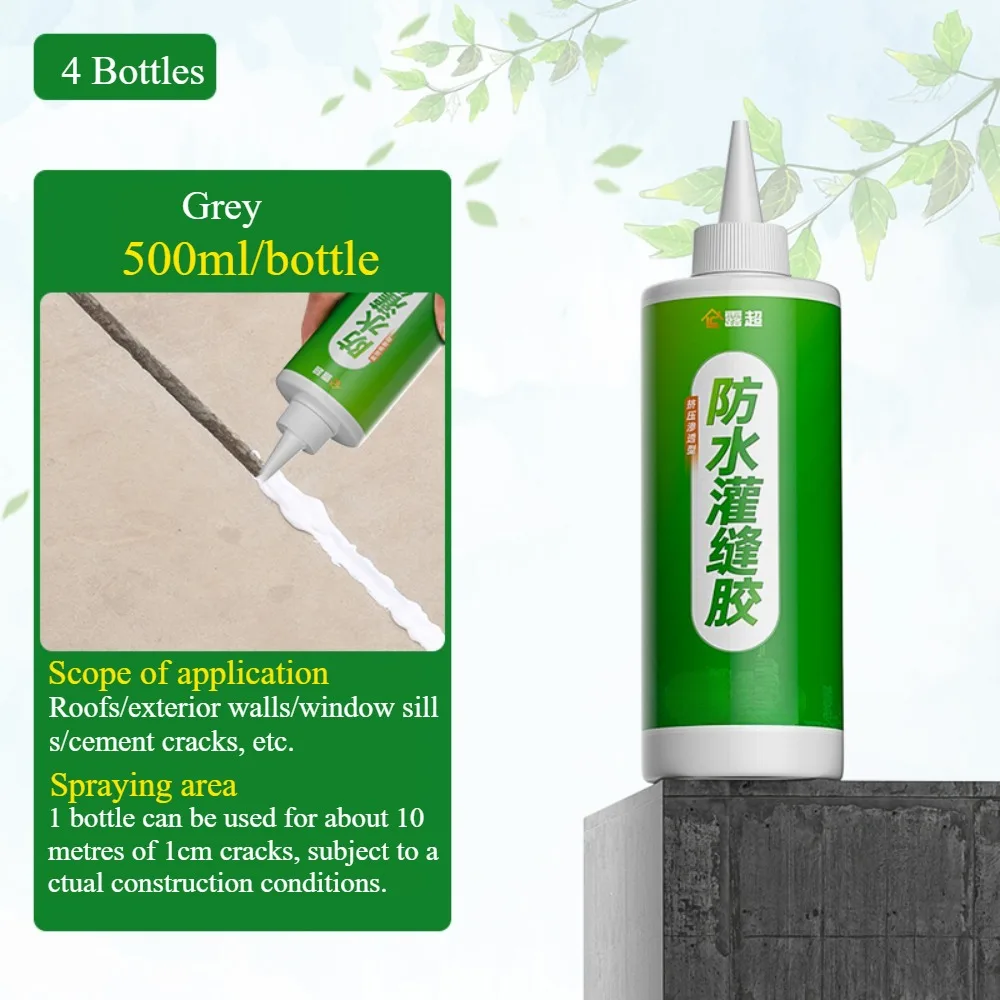 Waterdichte Kit Dak Vloer Breeuwen Lijm voor Beton Gezamenlijke Vullen Afdichtmiddelen Crack Reparatie Muur Gezamenlijke Kalefateren Lijm: green