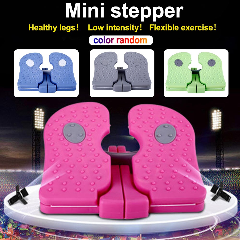 Perdita di peso arrampicata a casa portatile piede Stepper palestra Mini multifunzione muto attrezzature per il Fitness macchina per tubo da stufa In site
