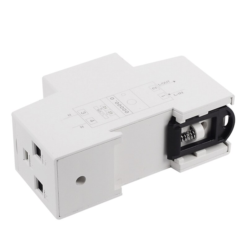 DDS015M 230V Watt Meter En Power Analyzer Multifunctionele Volt Amp Watt Meter Elektrische Verbruik Meter Met Reset