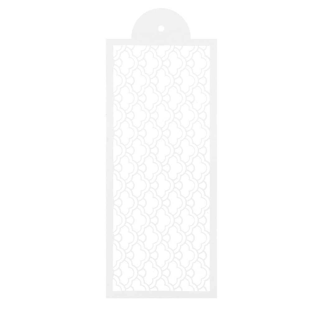 Cake Stencils Floral Cake Drawing Painting Hollow Lace Cookie Chocolate Fondant Dessert Cake Templates Side Baking Mesh Stencils: 02