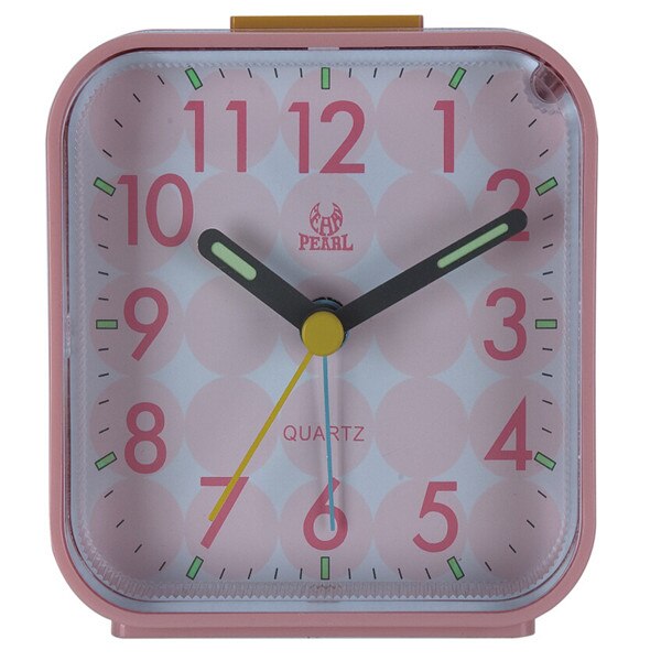 PT157 Reizen Quartz Beep Wekker Wit Blauw Roze Echte Kleine Klokken: Pink