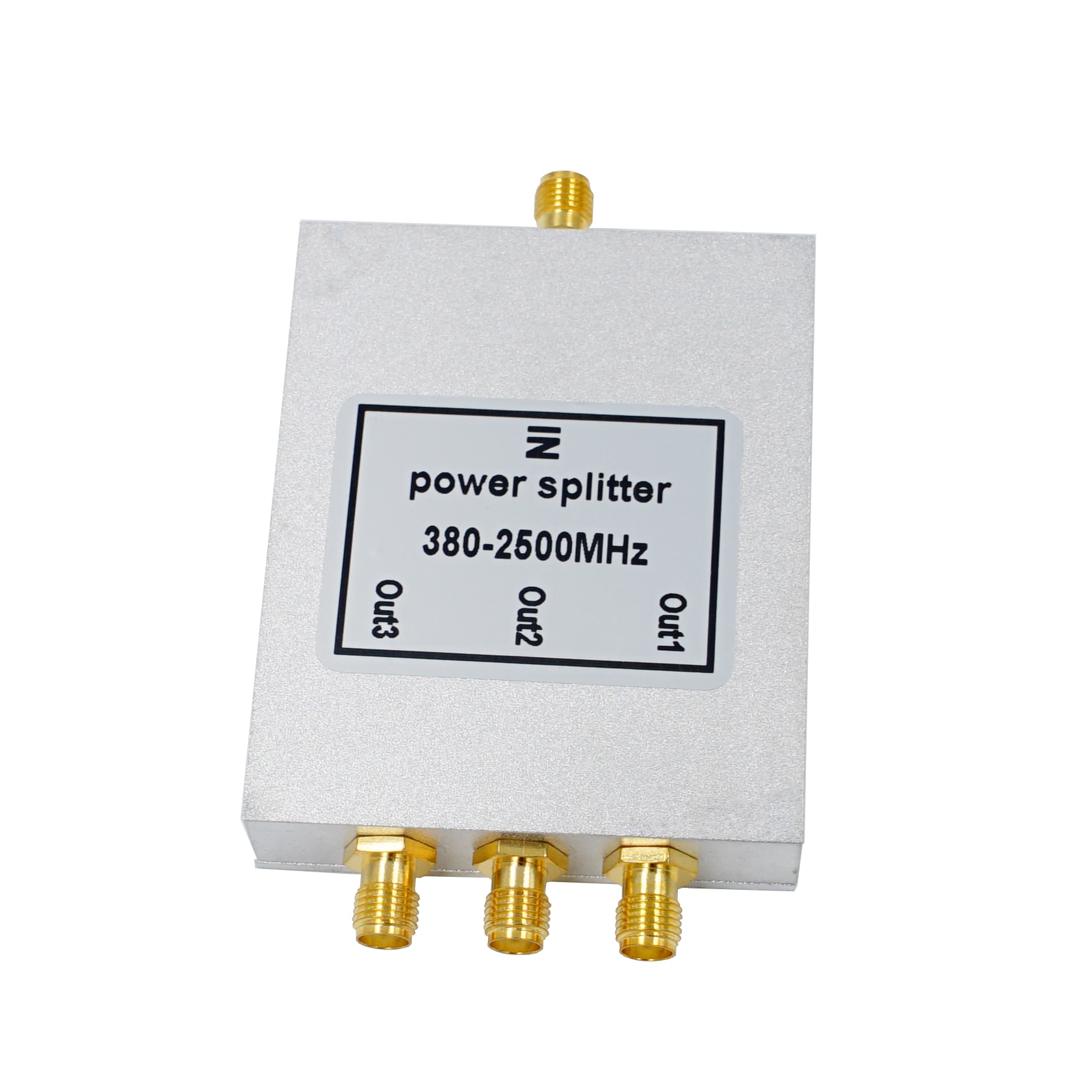 3 Way Sma Power Splitter 380mhz~2500mhz Sma Female Connector Power Divider Splitter Divider For Wifi Gps Booster