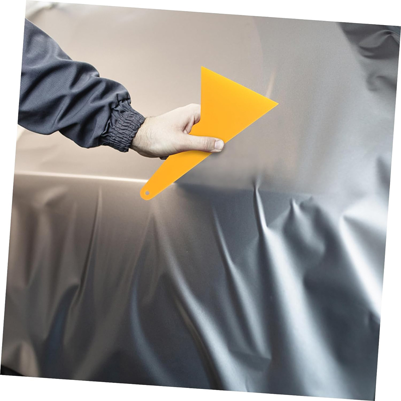 Spatola per oscuramento vetri auto, raschietto per installazione pellicole oscuranti per auto, raschietto per rimozione ghiaccio, strumento di pulizia