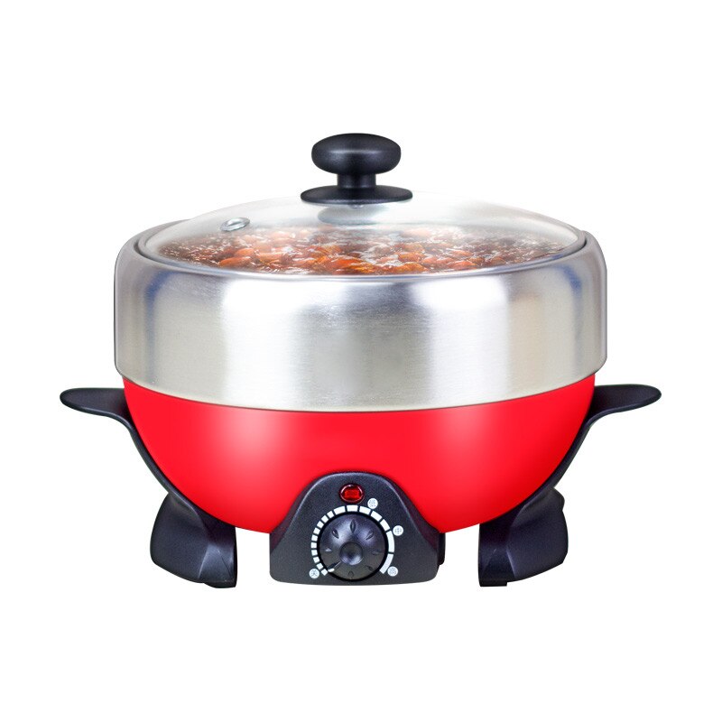 Multi-function Electric Pot 2L Small Household Electric Grill Pans Non-stick Barbecue Pan 800W 220V Food Cooker