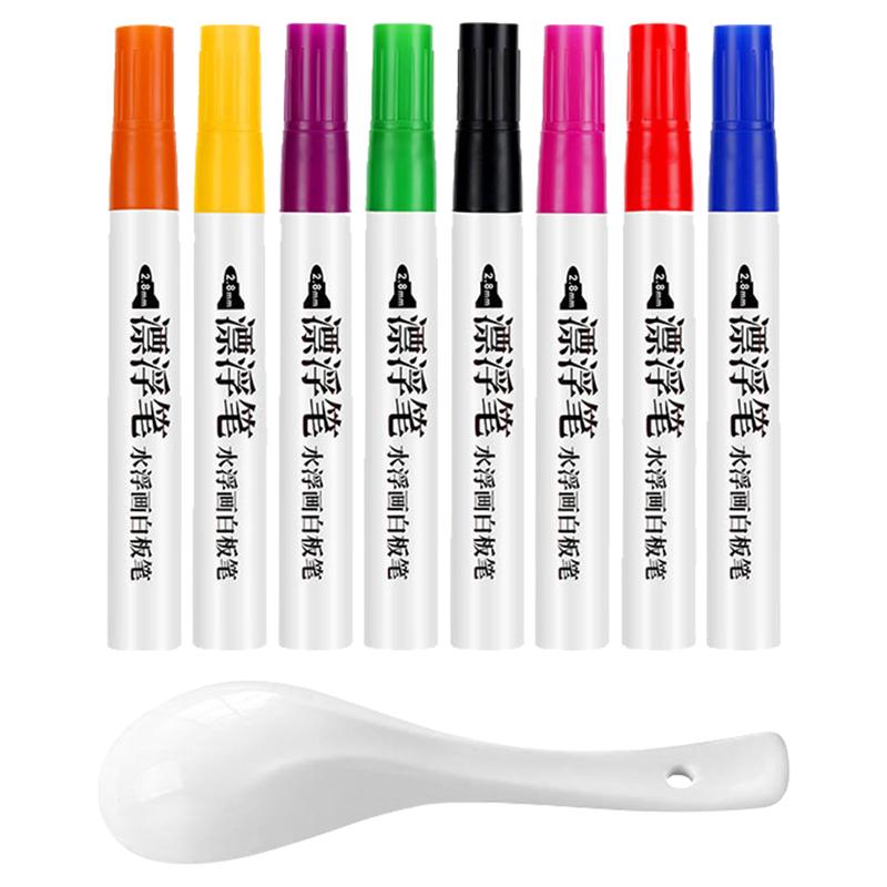 1 Set Whiteboard Markers Whiteboard Marking Pens Whiteboard Writing Markers Erasable Water Marker Teaching Drawing Digital Pen: Picture 2