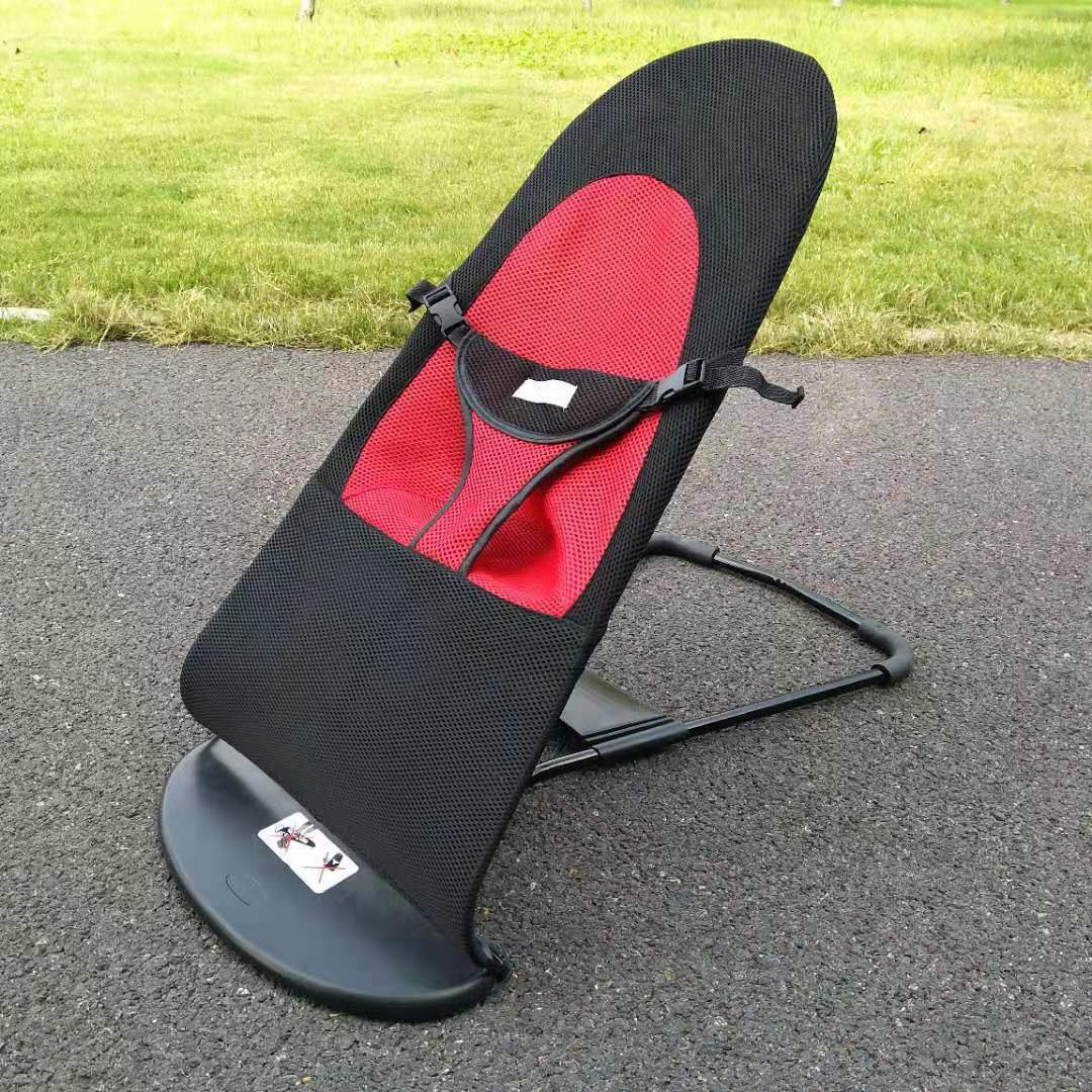Chaise à bascule pour animaux domestiques, lit inclinable, Portable, pliable, confortable, pour chiens et chats, fournitures pour chiots et chatons: Black in Red