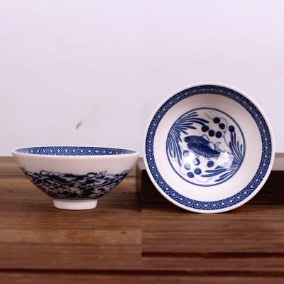 1 stks WIZAMONY 50 ML Handgeschilderde Theekopje Thee Set Blauw en Wit Chinese Celadon Porselein: Light Green