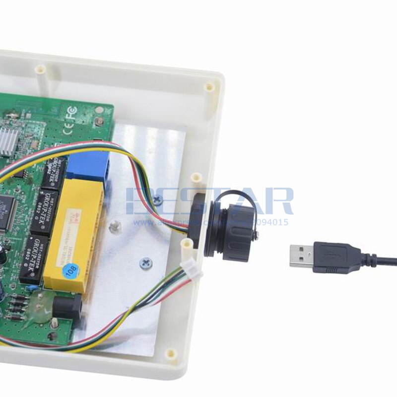 M25 USB 2.0 XHP Waterproof Extension Cable IP68 Connector Extender USB Female Socket Plug Panel Mount Adapter With Cap