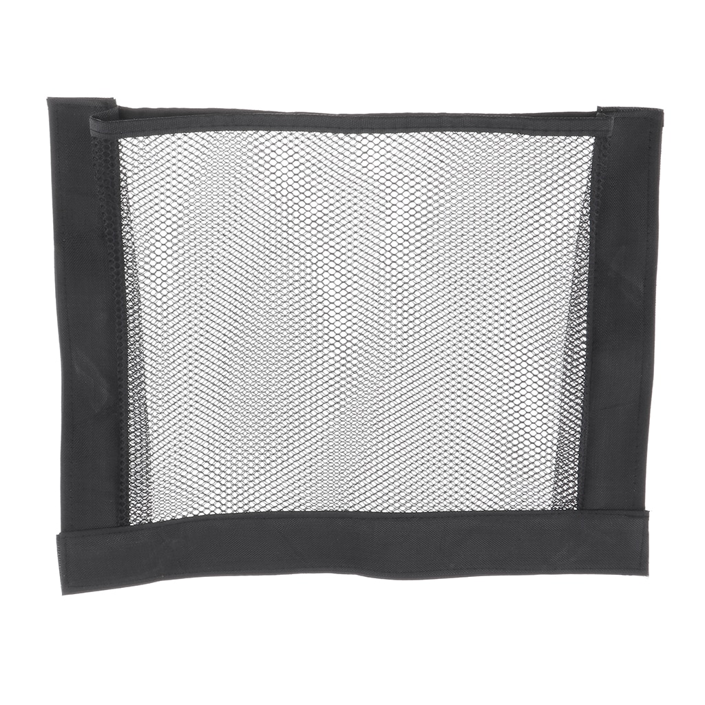 Black Nylon Trunk Cargo Organizer Storage Elastic Mesh Net Holder Pocket