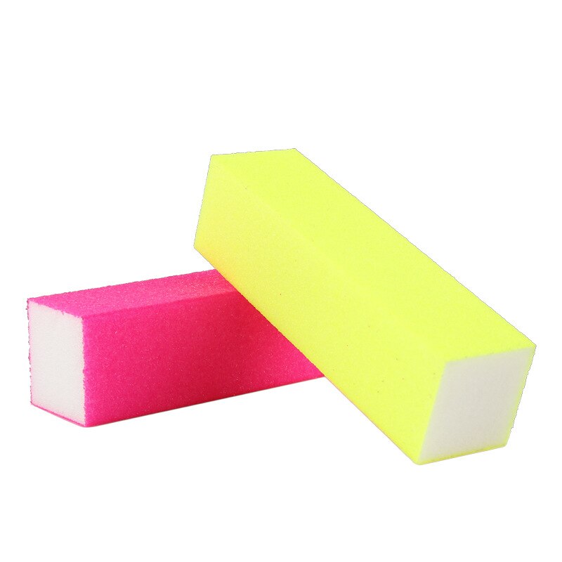 6 st nagelbuffert block neon färg polering slipning buffert block filer manikyr nail art tips kvinnor hemgjord skönhet manikyr verktyg
