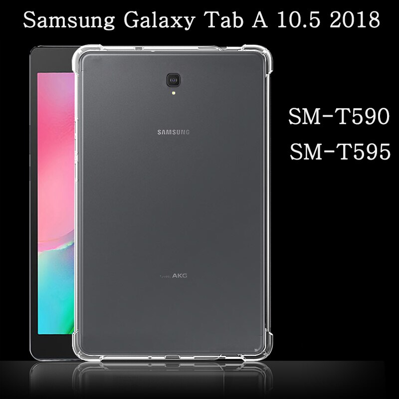 Funda Samsung Galaxy Tab A7 Lite S4 S5e S6 7.0 8.0 10.1.4.5 P200 T280 T290 T500 T510 T590 T720 T830 T860 T870 T970 futerał silikonowy: SM-T590  SM-T595